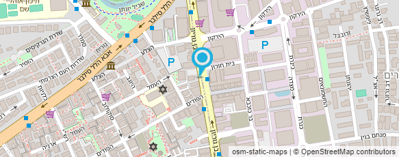 מפת הגעה אל י.א.(ידלין) שרותים והשקעות בע"מ