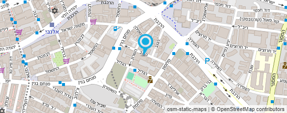 מפת הגעה אל מסעדת חבש