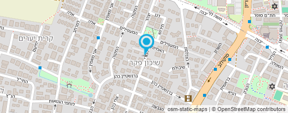 מפת הגעה אל ד"ר בן אלי ציון