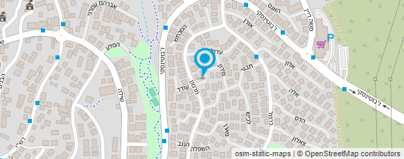 מפת הגעה אל יעל תומר - עיצוב אדריכלי