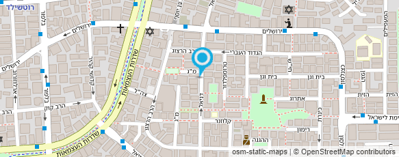 מפת הגעה אל לנצנר נירית רפלקסולוגית בכירה