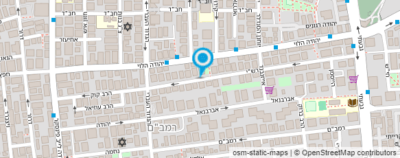 מפת הגעה אל ד"ר אלכס שרמן