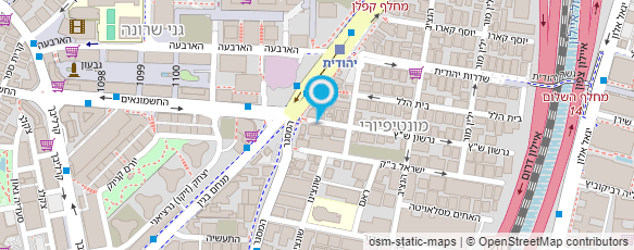 מפת הגעה אל פליקס שטיין אומנות האיפור