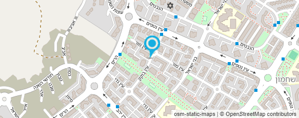 מפת הגעה אל ליצנית לאירועים - מברק מזמר