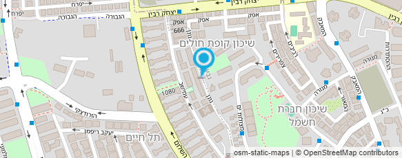 מפת הגעה אל אסתי כרמון אדריכלית