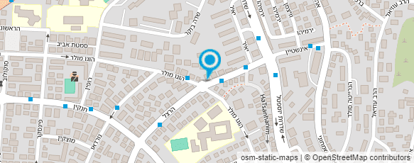 מפת הגעה אל מייקל עיצוב שיער