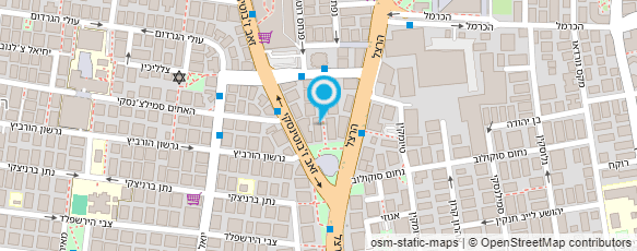 מפת הגעה אל בית ספר ליוגה