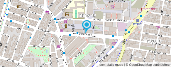 מפת הגעה אל עו"ד מזור רונן