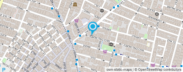 מפת הגעה אל סטודיו לקרמיקה- שני חומרים