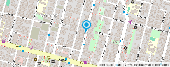 מפת הגעה אל יהודית קוסמטיקה