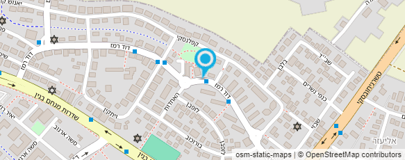 מפת הגעה אל בית נשים יוצרות