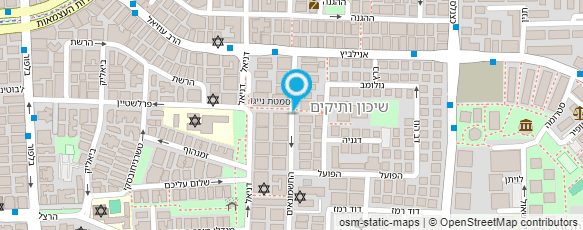 מפת הגעה אל שרית הליצנית והתקליטנית
