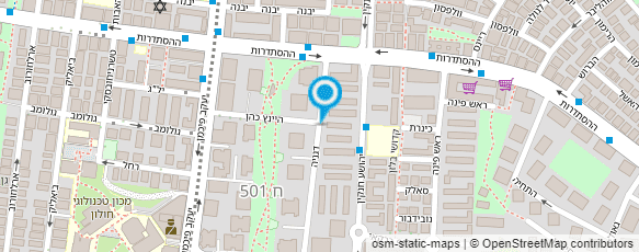 מפת הגעה אל עיסוי מקצועי וטיפול הוליסטי