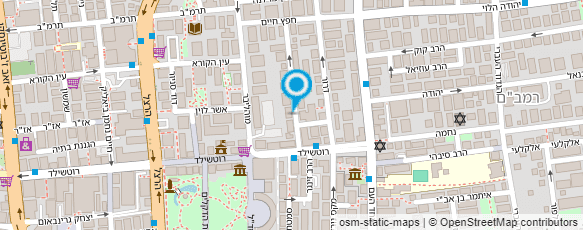 מפת הגעה אל איציק אופנת שיער