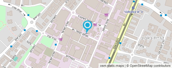 מפת הגעה אל הדס ריהוט רחוב ותשתיות בע"מ