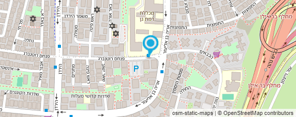 מפת הגעה אל דונדוש עוגות בעיצוב מיוחד