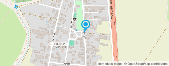 מפת הגעה אל הגן של אביטל