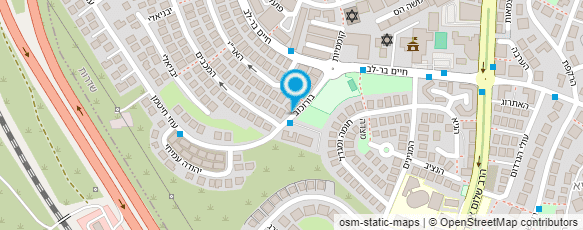 מפת הגעה אל וילונות צלון