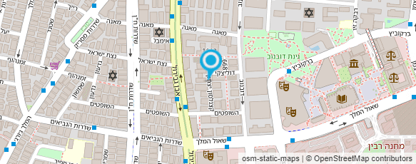 מפת הגעה אל שריר תקשורת