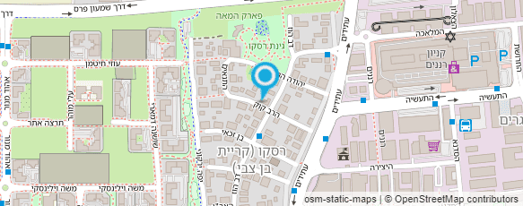 מפת הגעה אל פיתוח בגן