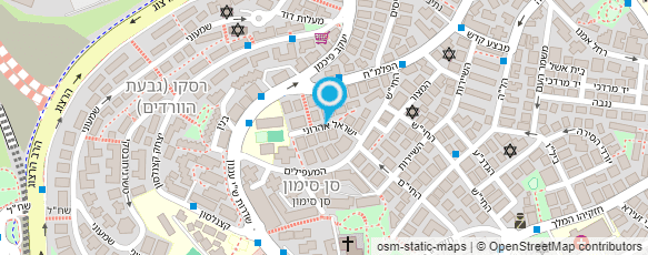 מפת הגעה אל עו"ד אלפרט דב