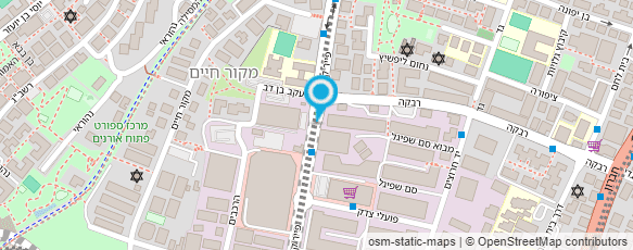 מפת הגעה אל מרכז הדלתות