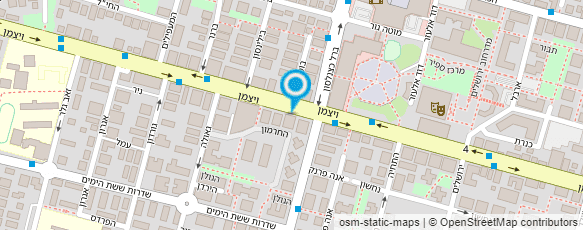 מפת הגעה אל עו"ד בן חמו תורתי יוכי