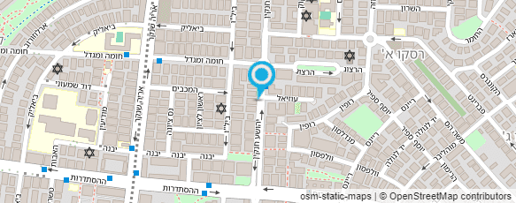 מפת הגעה אל יפעת דהאן איפור מקצועי