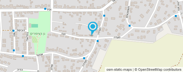 מפת הגעה אל איציק אור - קולו הלהטוטן