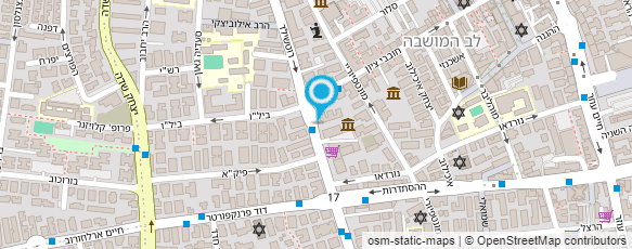 מפת הגעה אל עו"ד זמיר שני