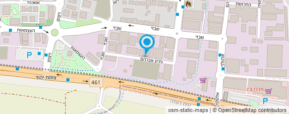 מפת הגעה אל שמיר עיצובים