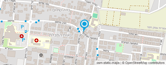 מפת הגעה אל אמיר עיצוב