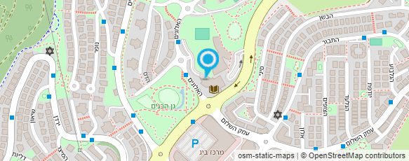 מפת הגעה אל ספריה עירונית