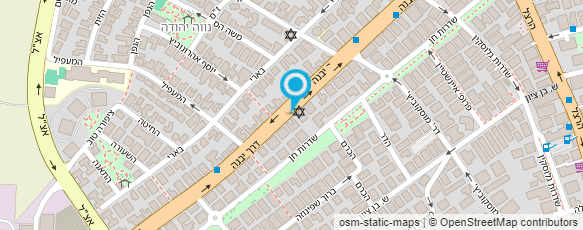 מפת הגעה אל ממן ירון;משרד עו"ד