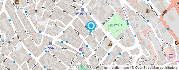 מפת הגעה אל גרינשטיין יוסי