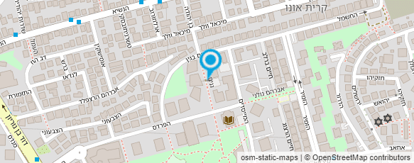 מפת הגעה אל עודד צור מורה לסקסופון