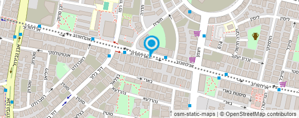 מפת הגעה אל אקו אינטרנט