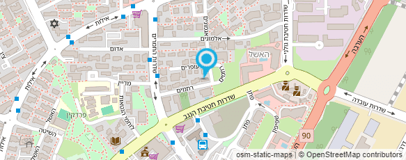 מפת הגעה אל חולית סיורי מדבר