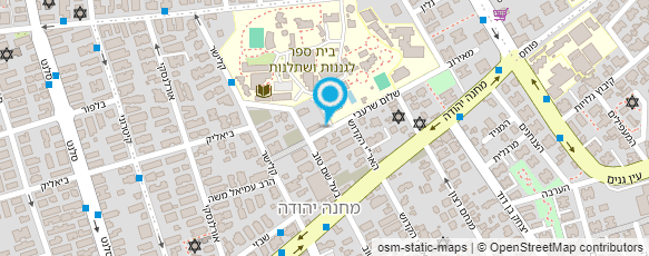 מפת הגעה אל כפר הנוער ויצו גן ונוף