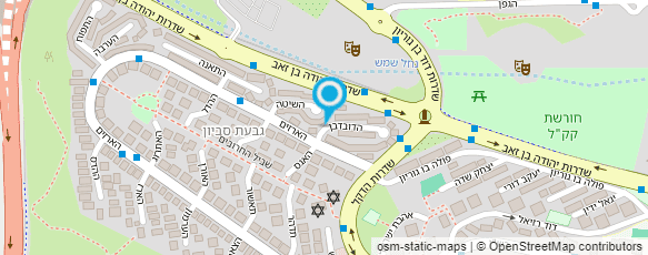 מפת הגעה אל ברטיני - הפקות באר לאירועים