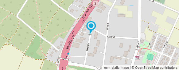 מפת הגעה אל קו-דה-טה גלריה לעיצוב הבית