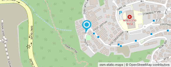 מפת הגעה אל ד"ר טלמור אהובית