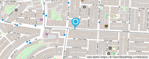 מפת הגעה אל b.oz