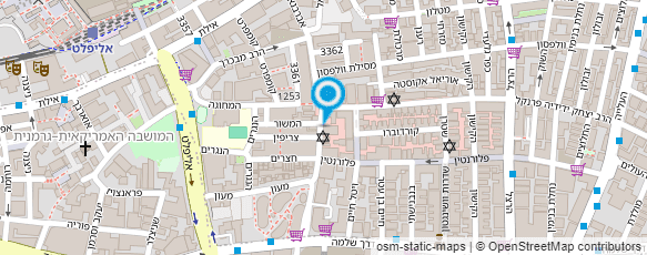 מפת הגעה אל נדב מורה לגיטרה