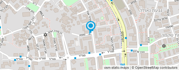 מפת הגעה אל ד. אקספרס