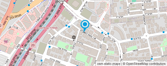 מפת הגעה אל עיגולים אופנת הריון