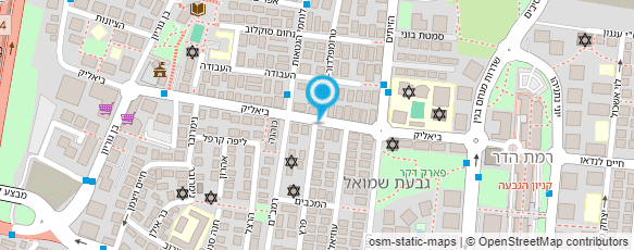 מפת הגעה אל אסף ניסים - מופע טלפתיה