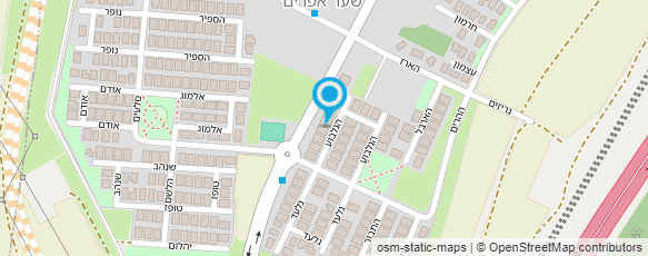 מפת הגעה אל בן טובים תמר - אדריכלית