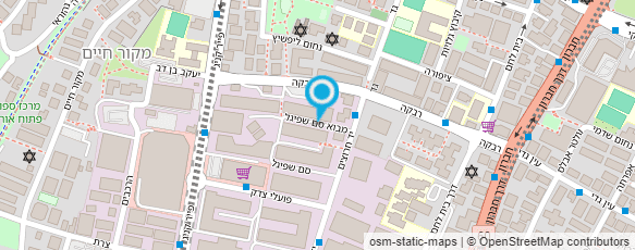 מפת הגעה אל סליפ אין מזרנים וספות נוער