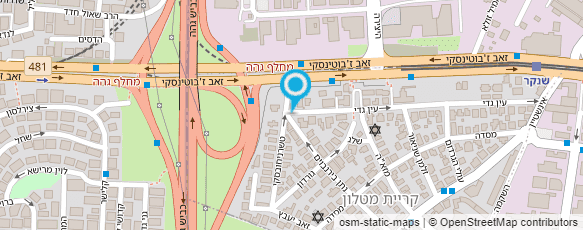 מפת הגעה אל אומץ שירותי שיקום